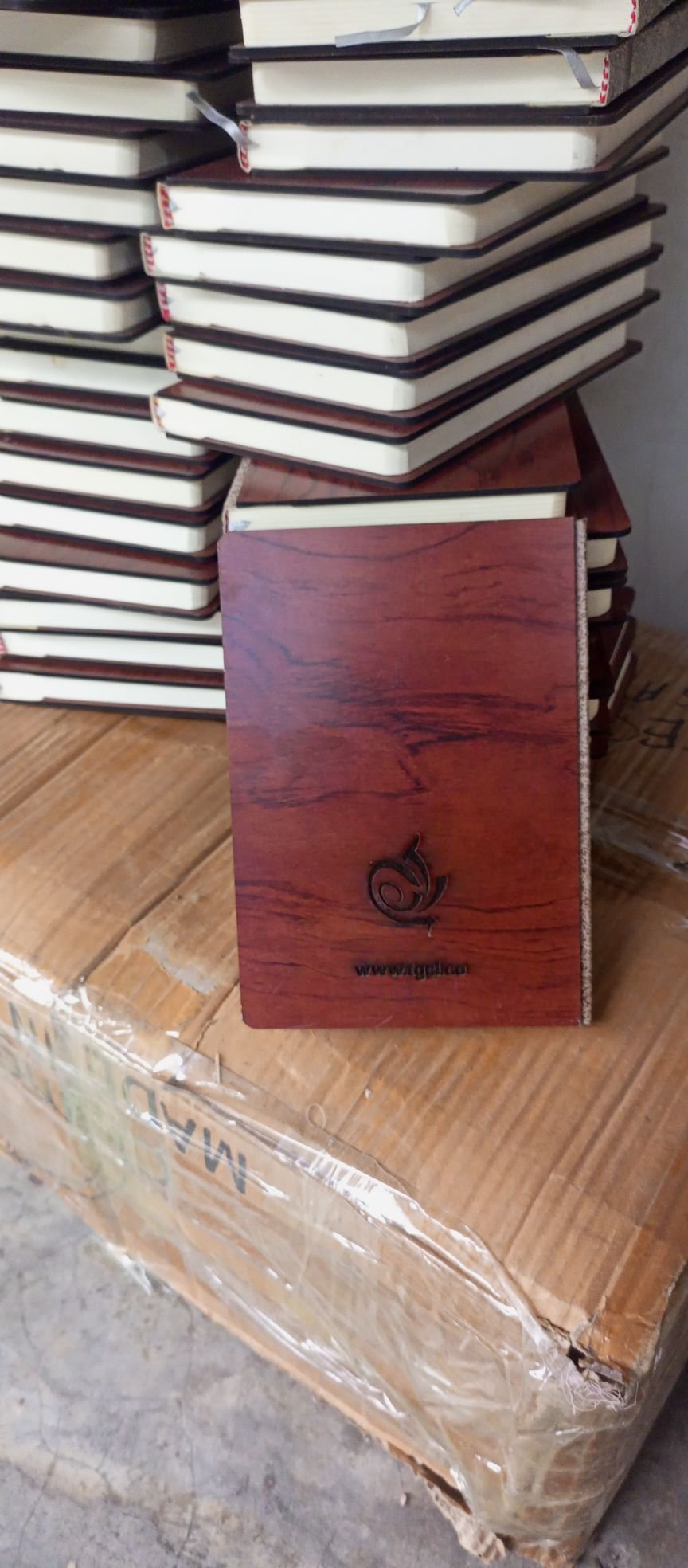 Customize Wooden Notebook